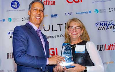 accelHRate’s placement Donna Diederich, CHRO of LMI, wins HR Executive of the Year